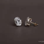 Elegant Lab Grown Diamond Stud Earrings - Ethically Sourced & Stunning.